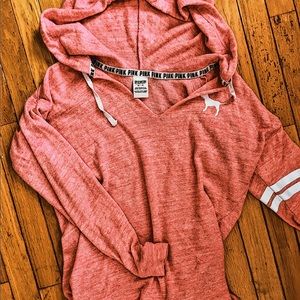 Pink small hoodie sweatshirt