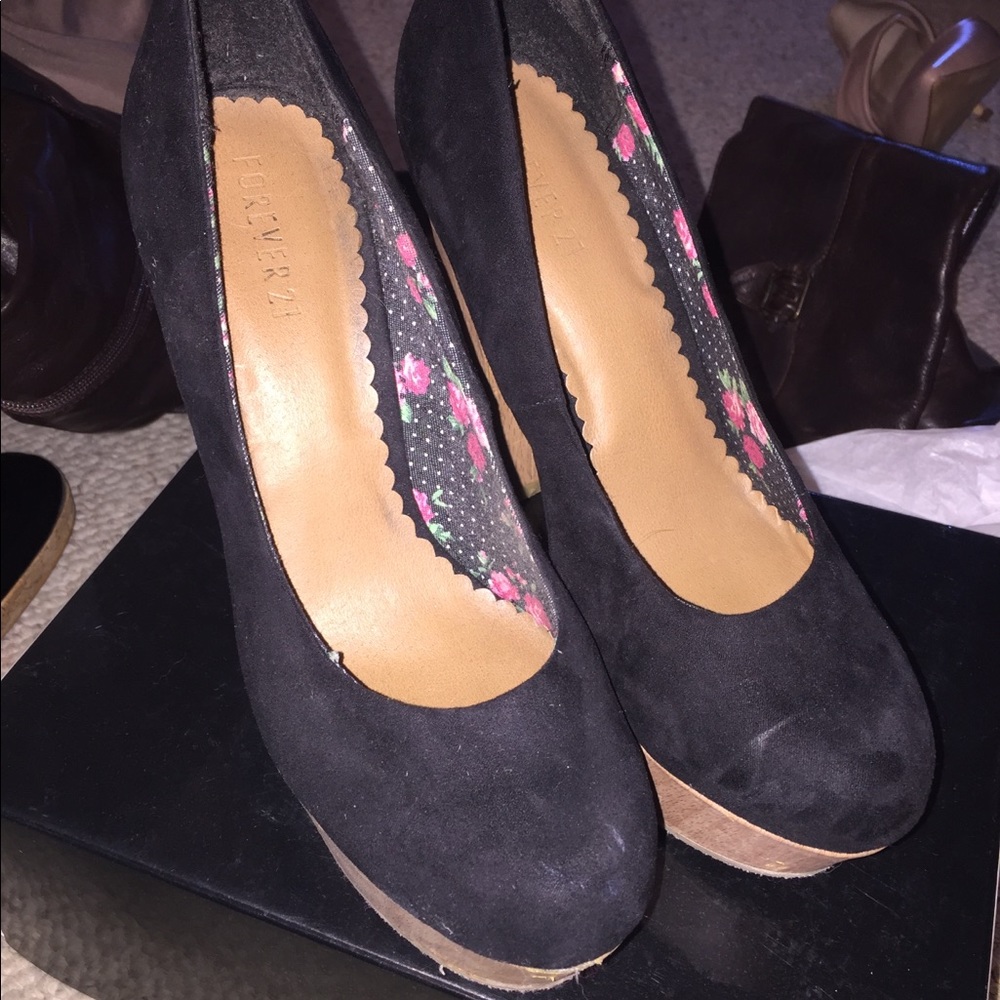Forever 21 platform high heels
