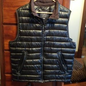 American Eagle puffer vest-Black