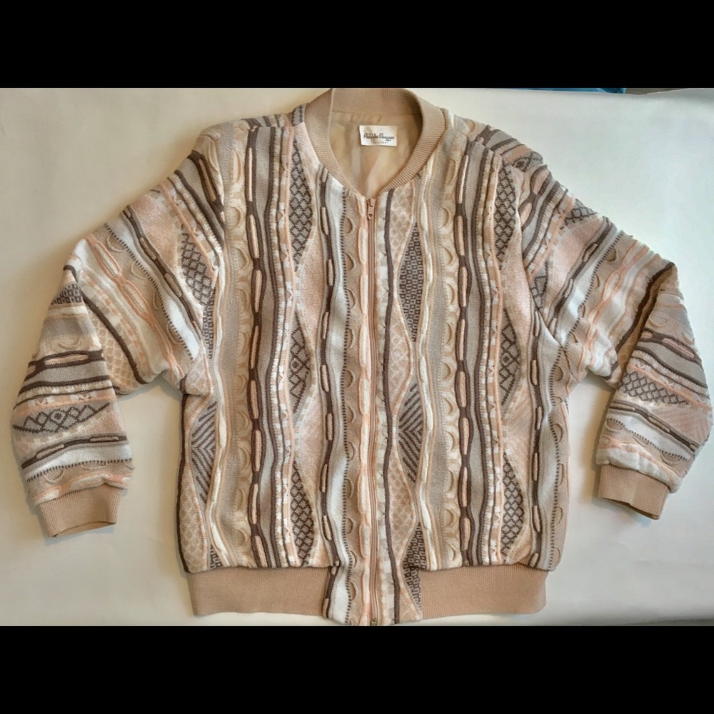 Vtg Cable Sweater Size 14P EUC Cosby Like