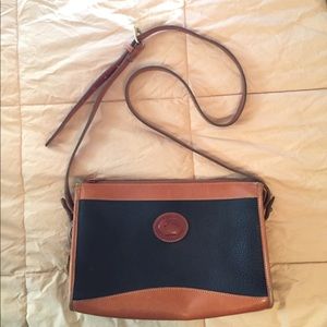 Dooney & Bourke all weather leather purse black