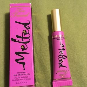 Too faced Melted Violet lipstick