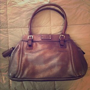 Kate spade shimmery copper purse
