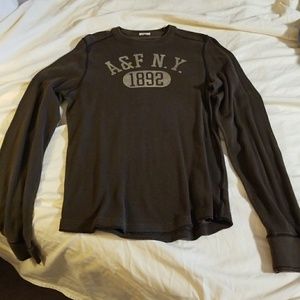 A&F Abercrombie and Fitch long sleeve shirt