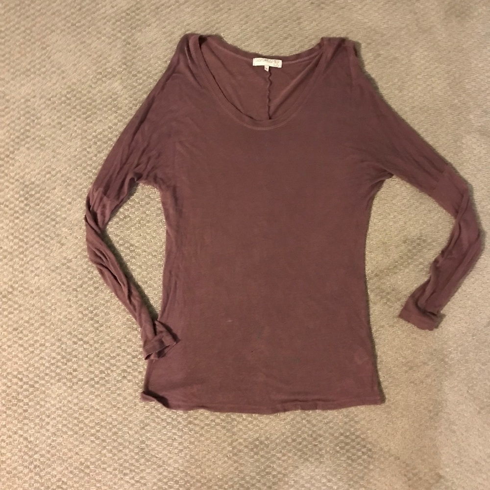 Purple soft light sweater