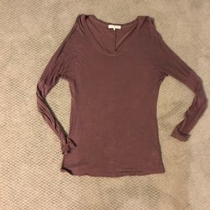 Purple soft light sweater