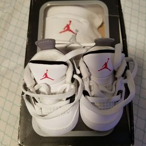 Jordan 4 cement size 1C soft bottom..
