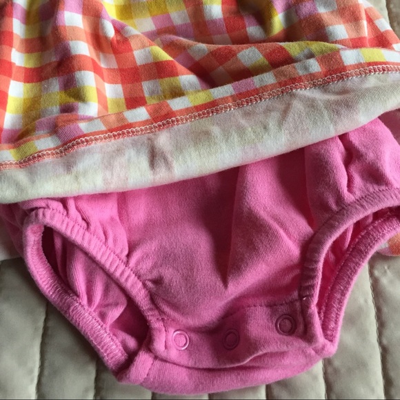 NWOT Isaac Mizrahi infant sundress & hat - Picture 5 of 6