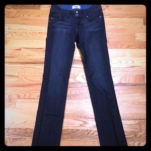 Paige Jeans Dark Wash Boot Cut Size 28