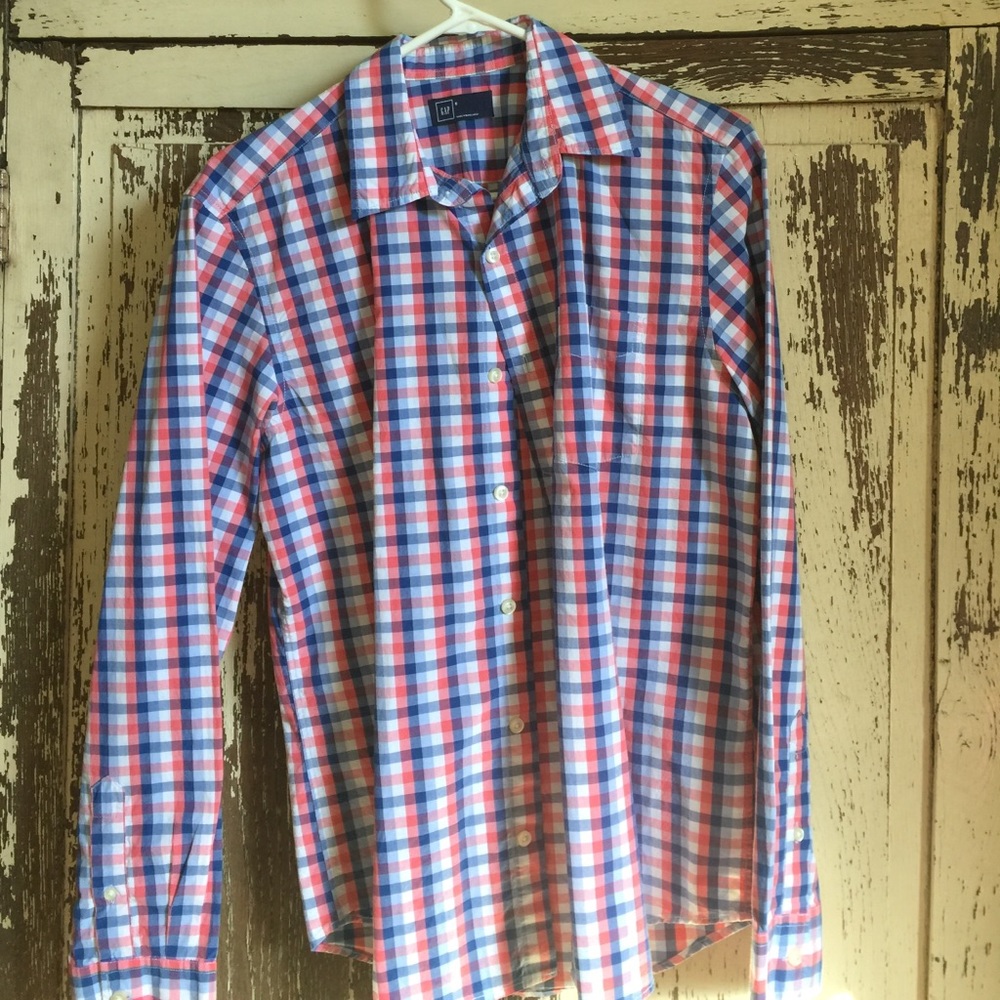 Gap Gingham Button Down