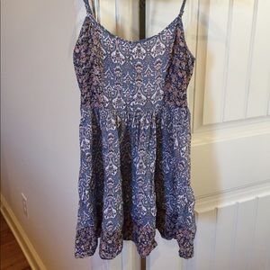 Mixed pattern dress or tunic