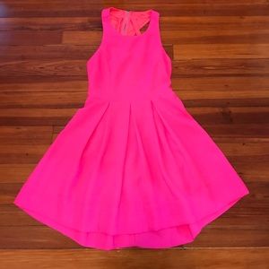 Lulu's pink skater dress