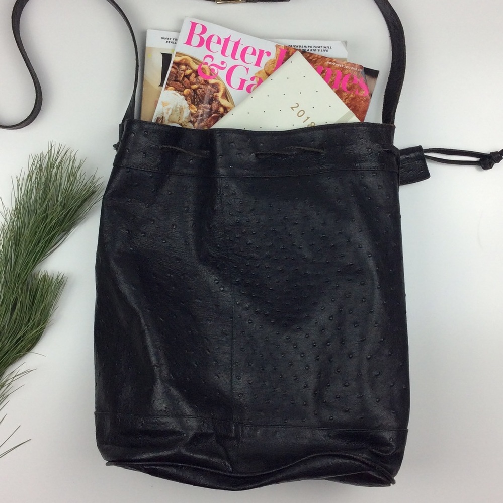 Vintage Genuine Leather Shoulder Bag