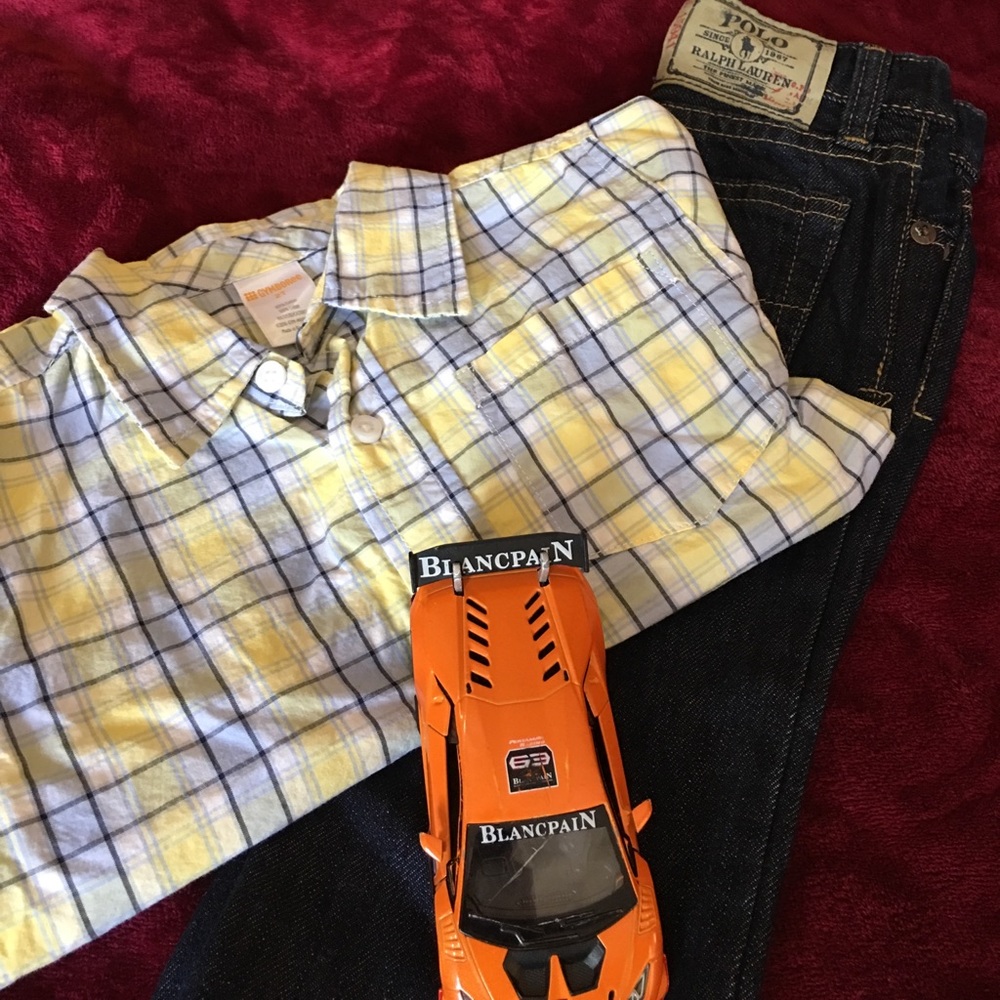 Long sleeve plaid shirt