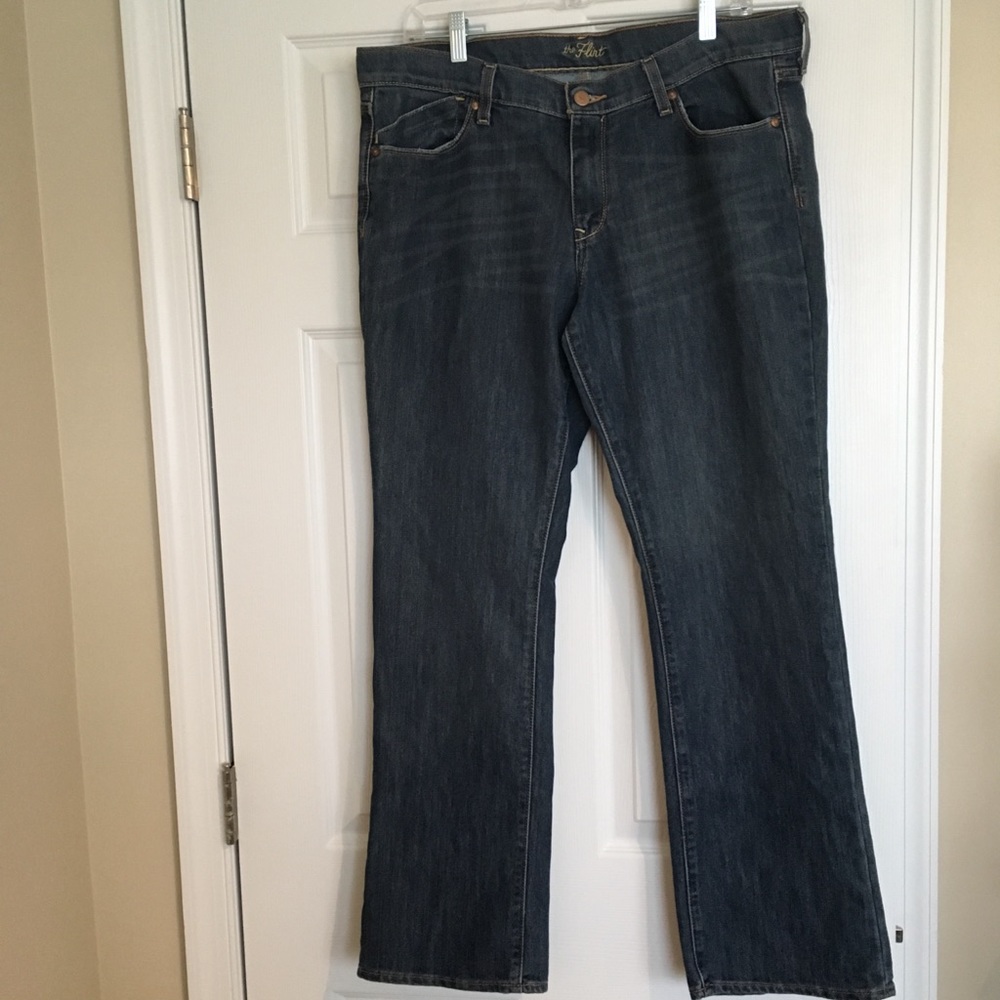 Old Navy “the Flirt” boot-cut jeans