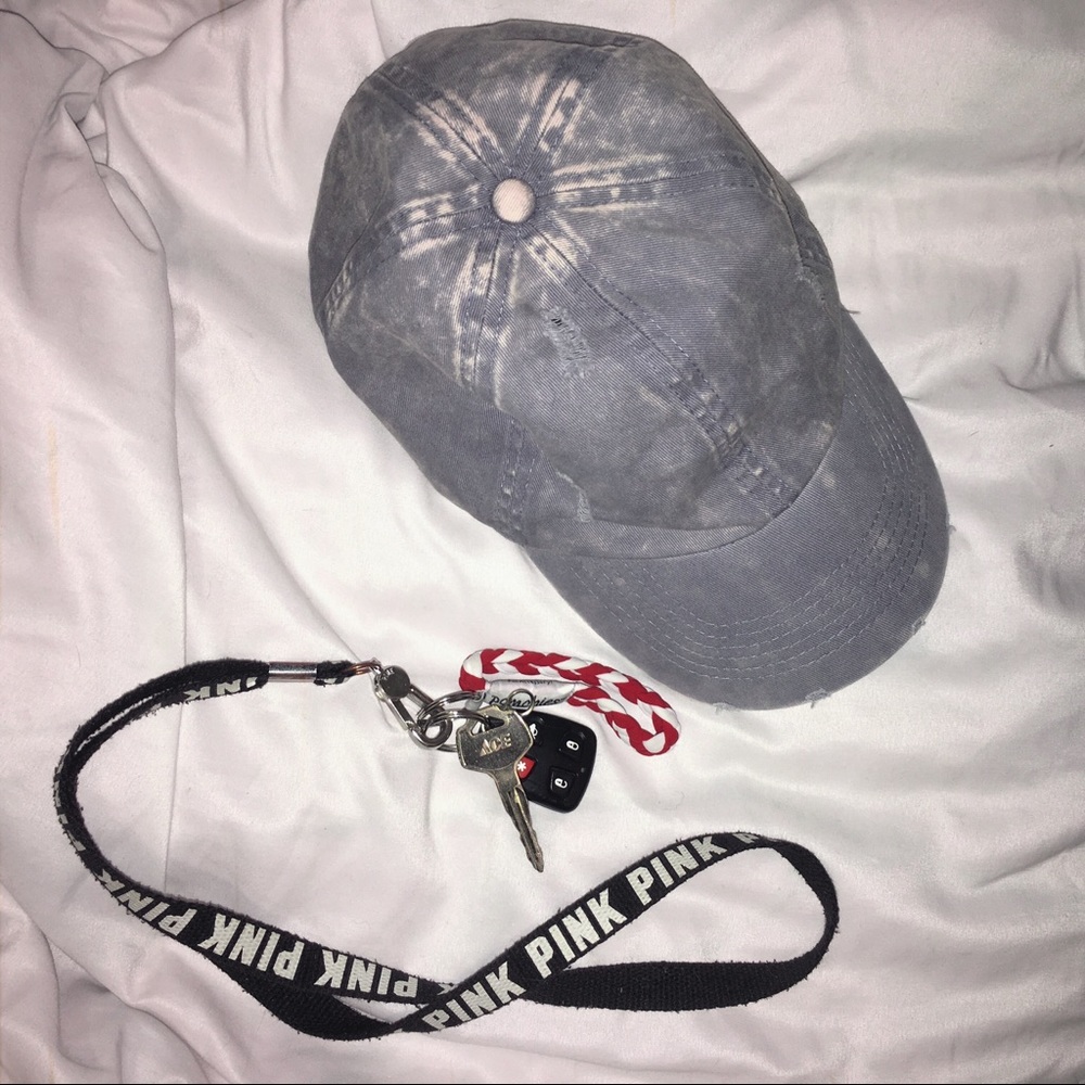Ripped Denim Hat