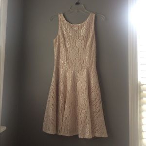 Champagne colored dress