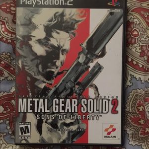 Metal gear solid  2 game