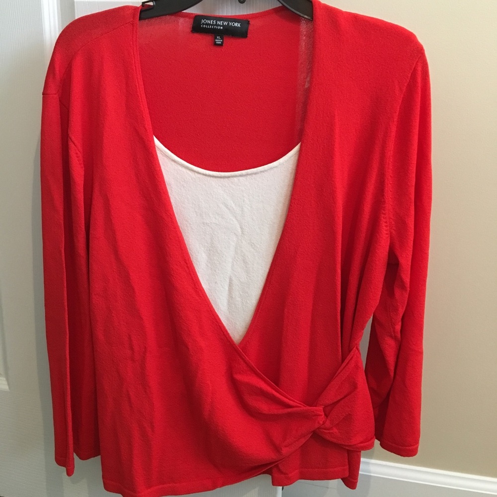Jones New York 3/4 sleeve top