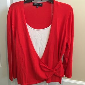 Jones New York 3/4 sleeve top