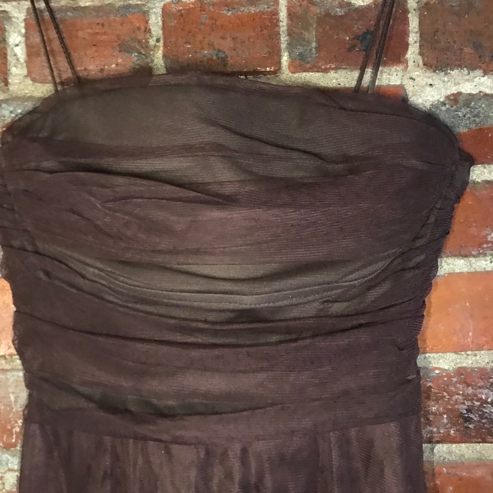 Chocolate Tulle party dress by Eliza J 🎉