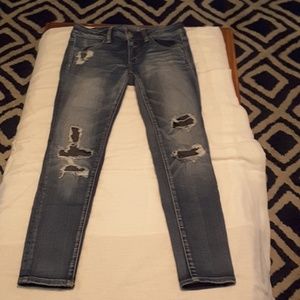 American Eagle super stretch denim jeans jeggings