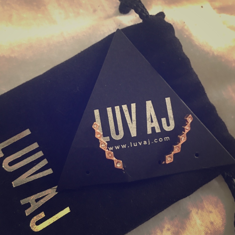 LUV AJ Cuff Earring Set