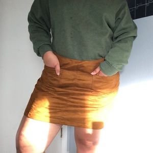 Old navy suede skirt