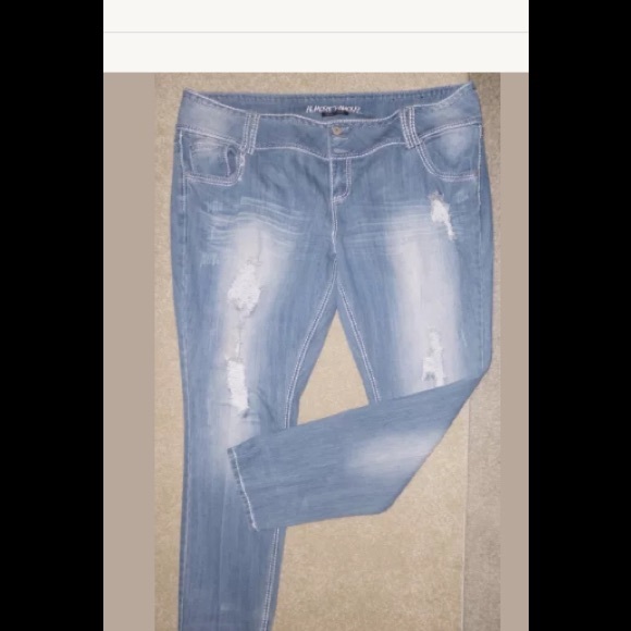 almost famous jeans plus size