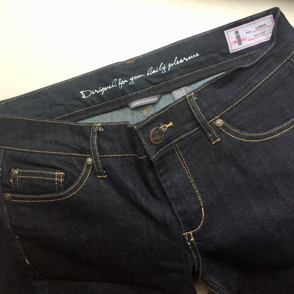 Dark Wash Boot Cut Jean - Buffalo
