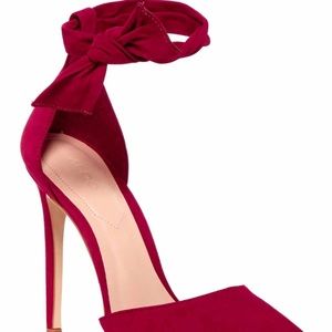 Aldo new red bow shoes