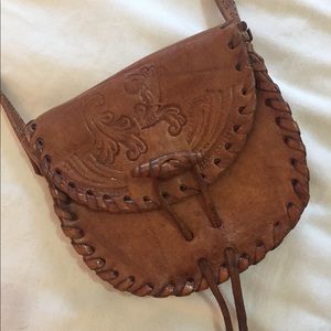 Small leather purse
