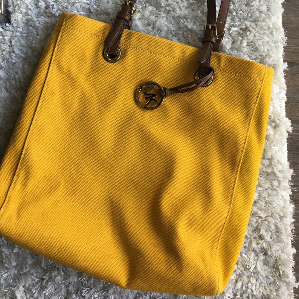 Michael Kors Mustard Yellow Handbag
