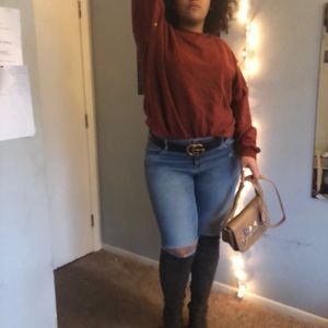 Beautiful red sweater