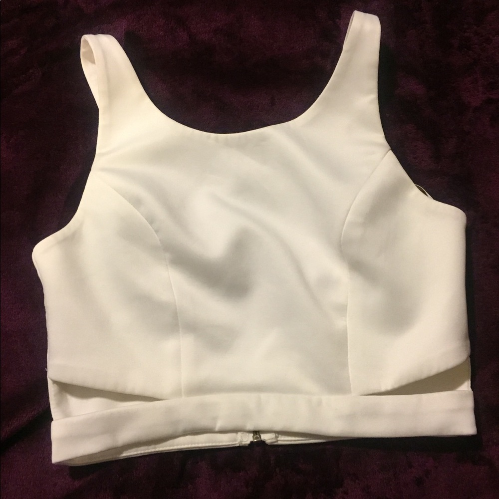White forever21 top