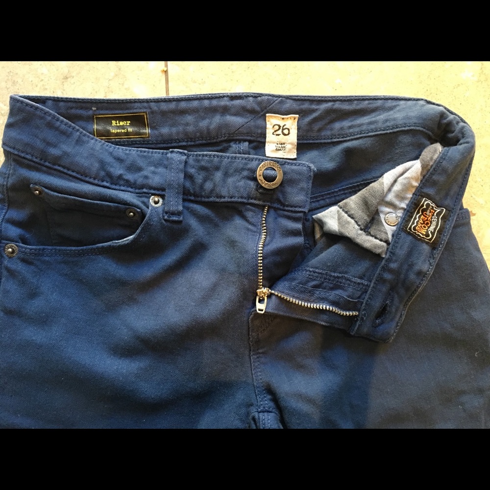 Volcom Big Boys Riser Jeans with tapered fit