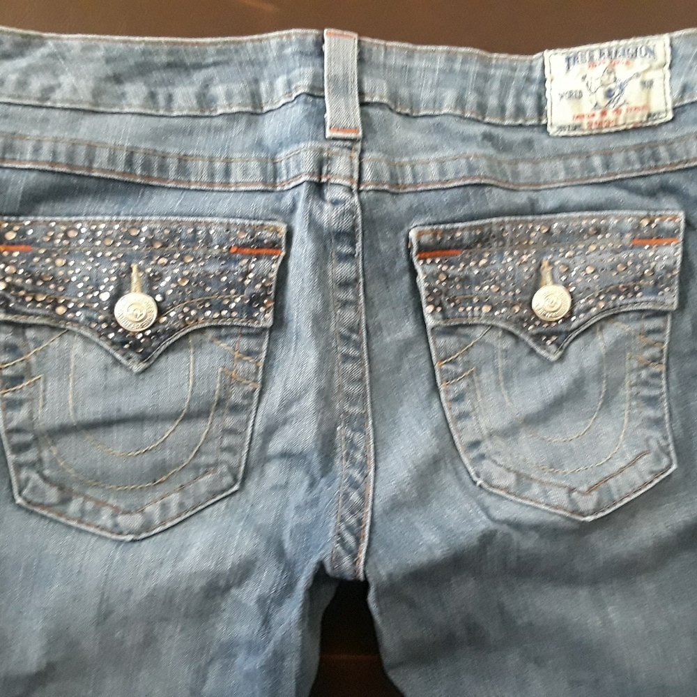 True Religion Jeans W/Stones