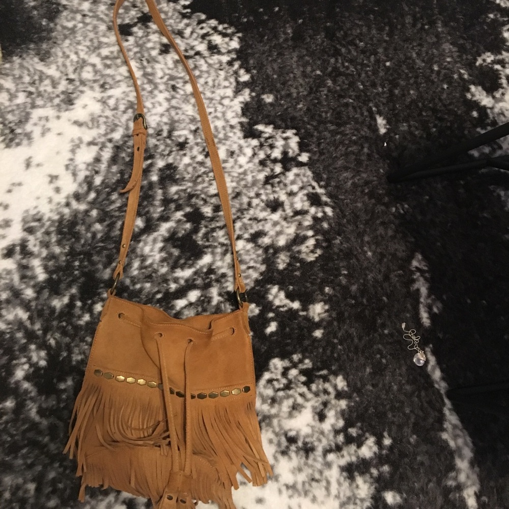 Bohemian drawstring bag
