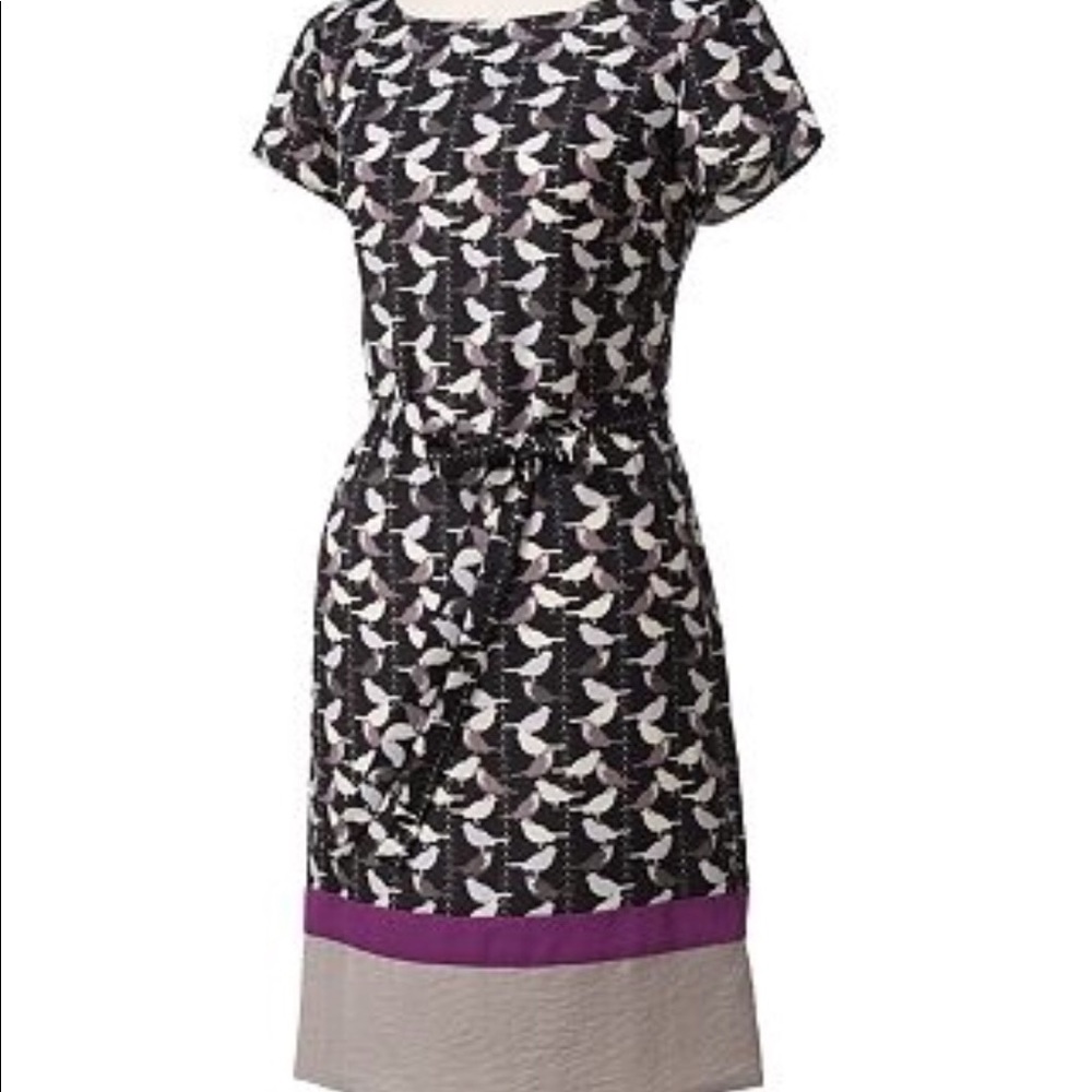 Shift Dress can be worn with or without belt.