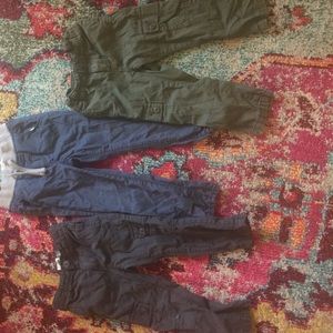 Three pairs of Old Navy pants