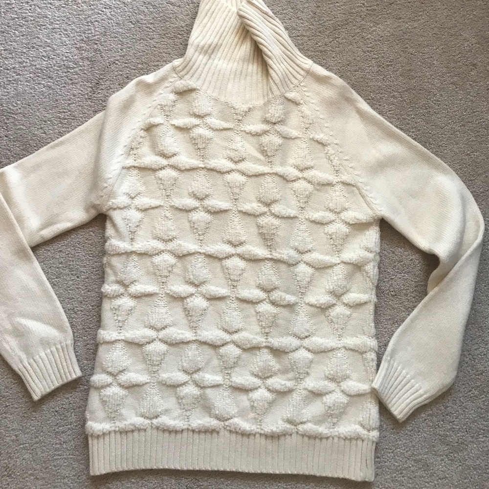 NEW WOOL SKI SWEATER SZ SM -M