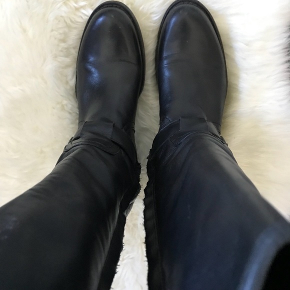 Leather Moto Boots - Picture 4 of 7