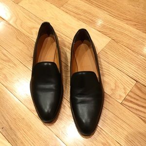 Everlane smoking loafers (black, 8.5)