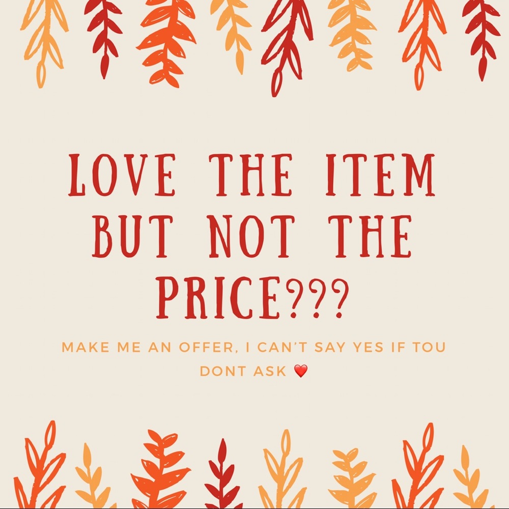 ✨Make me an offer ✨