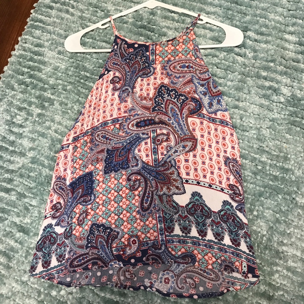 Boho tank top