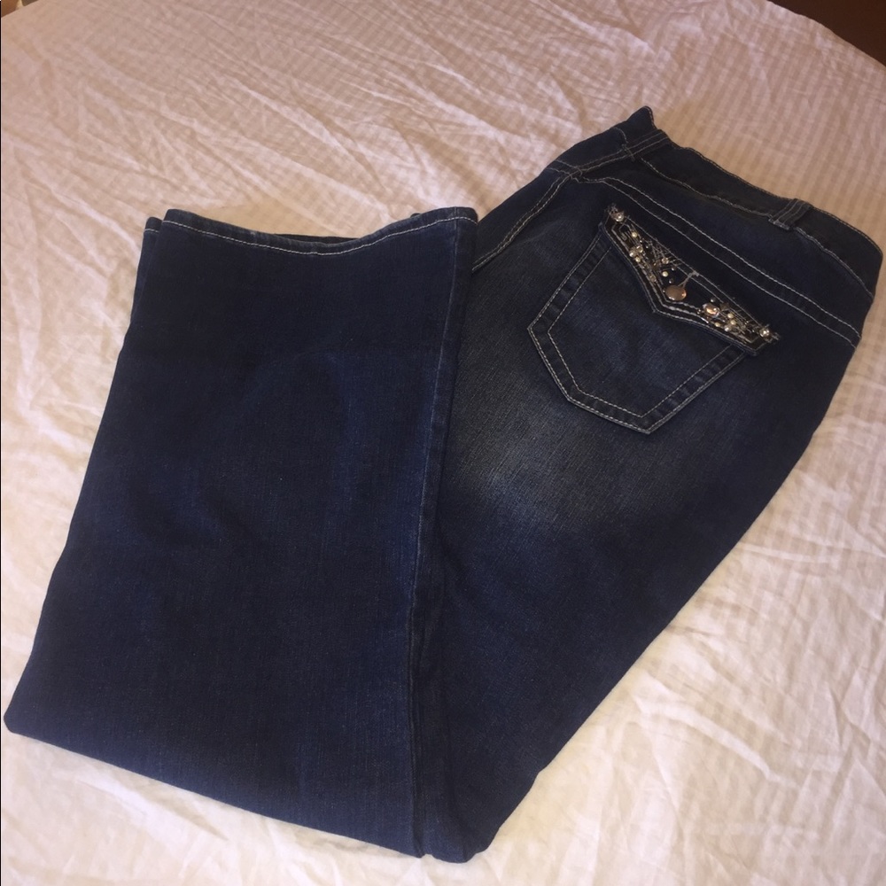 Slim Boot Leg Jeans