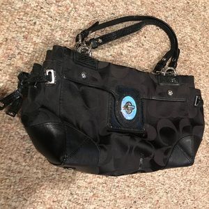 Coach Black Handbag