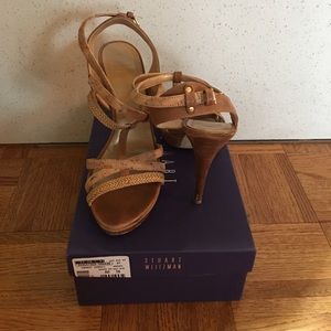 Stuart Weitzman Cork Pumps