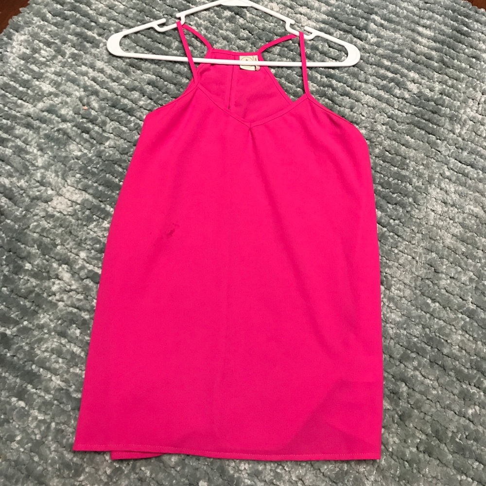 HOT PINK TANK TOP