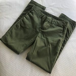Great Pair of Banana Republic Green Chino Pants